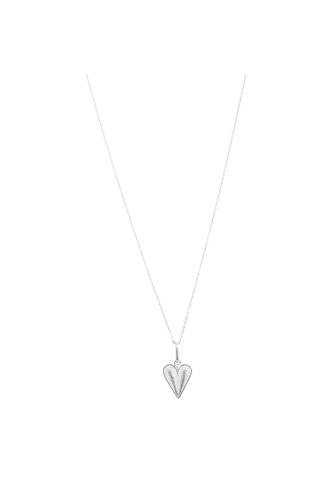 Collar Mini Silver Heart